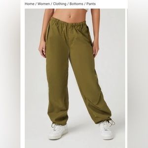 Forever 21 Parachute Pants